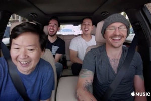 В сети опубликован эпизод программы Carpool Karaoke с группой Linkin Park